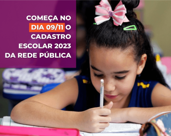 Cadastro Escolar 2023 Da Rede Pública De Ensino De Minas Gerais Começa Dia 9 Folha Popular 8567