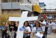 Atingidos de Itabira participam de romaria em Brumadinho em gesto de solidariedade e memória