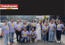 Equipe da Câmara de São Gonçalo participa de passeata da campanha Maio Laranja em defesa das crianças e adolescentes
