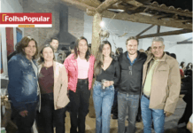 Deputados Fred Costa e Nayara Rocha são recebidos em Santo Antônio