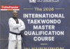 Após 47 anos dedicados ao taekwondo, Martinho Alvarenga busca certificação internacional na Coreia do Sul