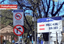 Trânsito de caminhões volta a ser proibido na rua Ibiá e avenida Getúlio Vargas