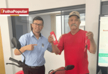 Morador da vila Marília ganha moto 0km no sorteio do IPTU Premiado 2026