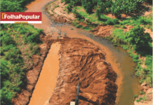Prefeitura realiza limpeza de rio para melhorar escoamento da água e prevenir alagamentos